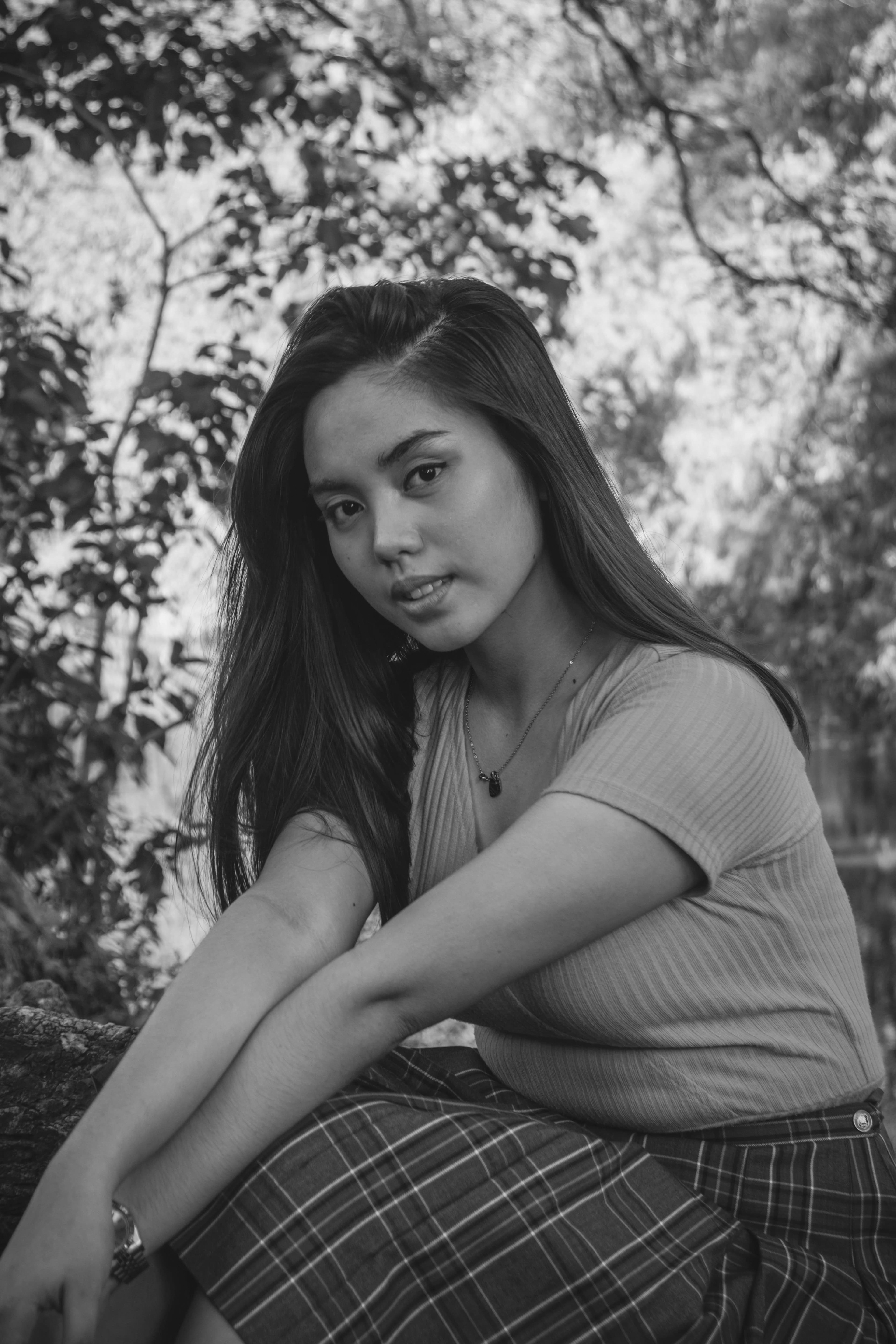 Portrait d’une jeune Philippina.